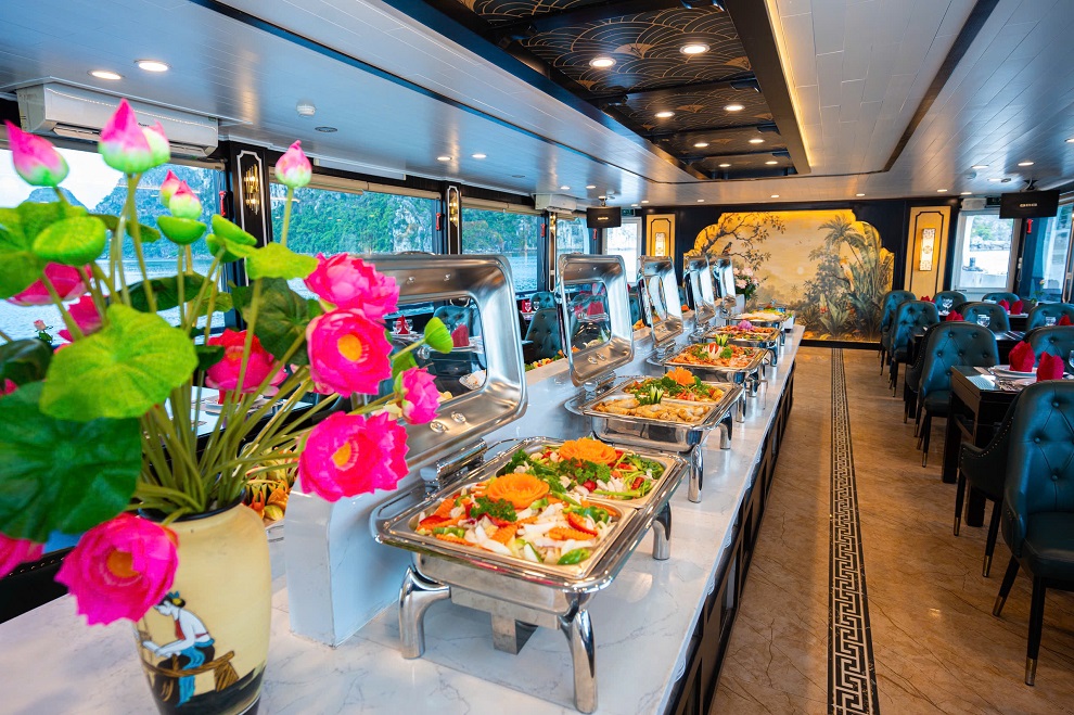 Liberty Cruise Hạ Long 1 Ngày | Du Thuyền 4 Sao & Buffet Cao Cấp