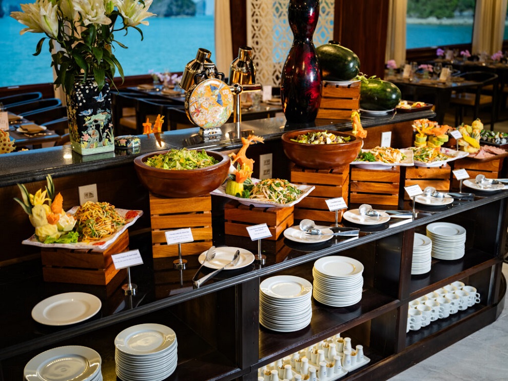 Hera Luxury Cruise 1 Ngày Vịnh Lan Hạ | Du Thuyền 5 Sao Cao Cấp