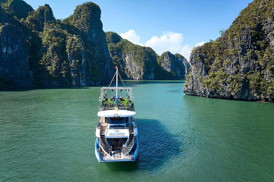 Sea Lion Cruise Hạ Long 1 Ngày | Du Thuyền 5 Sao Khám Phá Vịnh Hạ Long