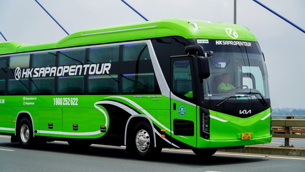 Xe Giương Nằm Hà Nội Đi Sapa - HK BusLine