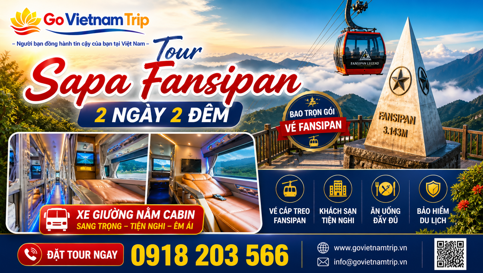 Tour Sapa Fansipan 2 Ngày 2 Đêm Từ Hà Nội – Cát Cát, Hàm Rồng Giá Tốt